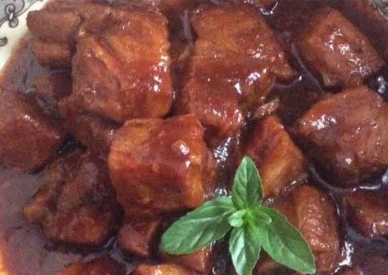 Costillas barbacoa🍃