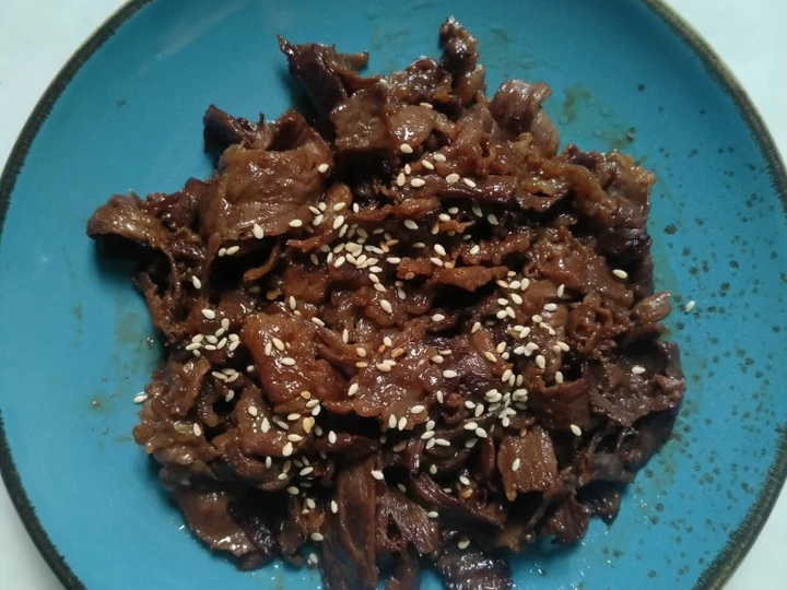 Langkah Mudah untuk Membikin Resep Beef teriyaki (ala hokben) yang Lezat Anti Ribet, Mantap
