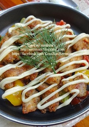 รูปของ ไก่อบมายองเนส