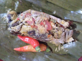 Pepes tongkol kelapa muda