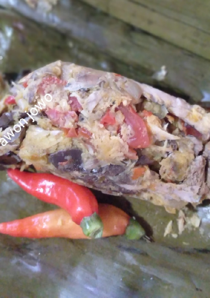 Foto resep Pepes tongkol kelapa muda