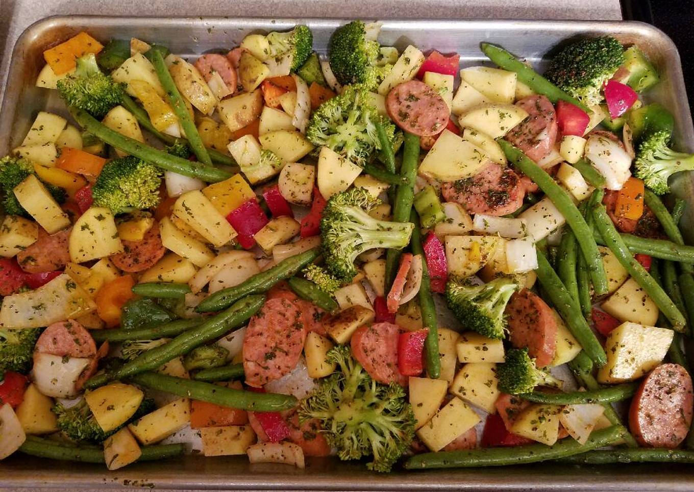 Sausage & Veggies aka Farmers Jambalaya