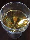 California Farm Rhubarb Wine with Metabisulfite