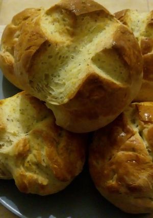 Fűszeres zsömi recept fotója