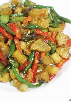 Foto resep Sambal Ikan Asin Jambal Petai