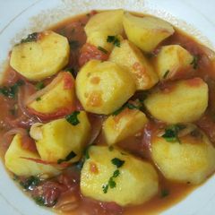 A picture of Stewed potatoes.