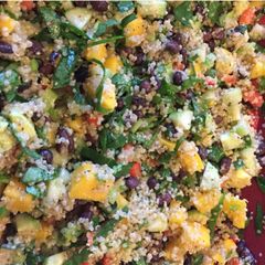 A picture of Quinoa salad.