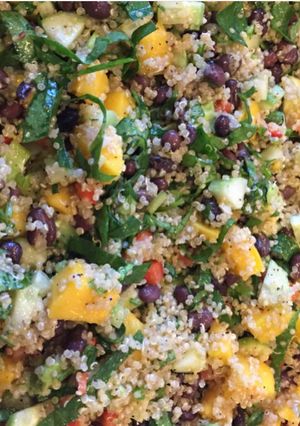 A picture of Quinoa salad.
