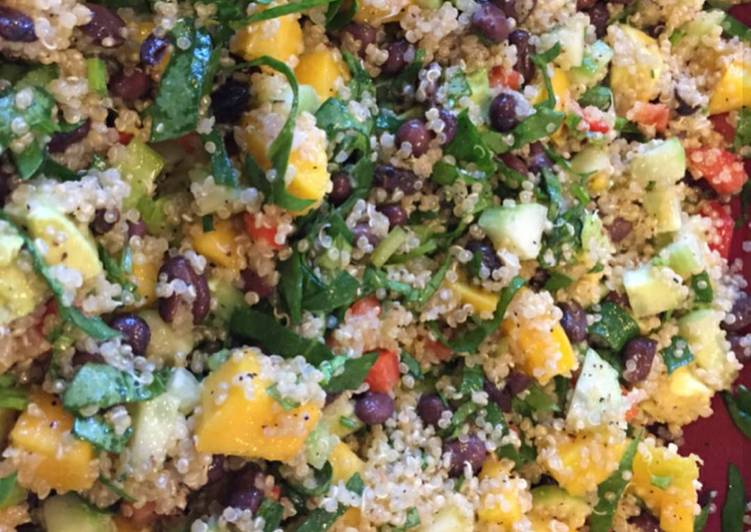 How to Cook Super Quick Quinoa salad