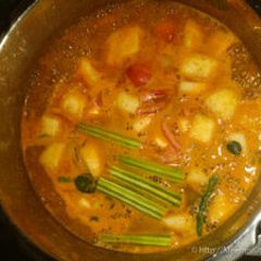 Sambar curry A picture of Sambar curry.