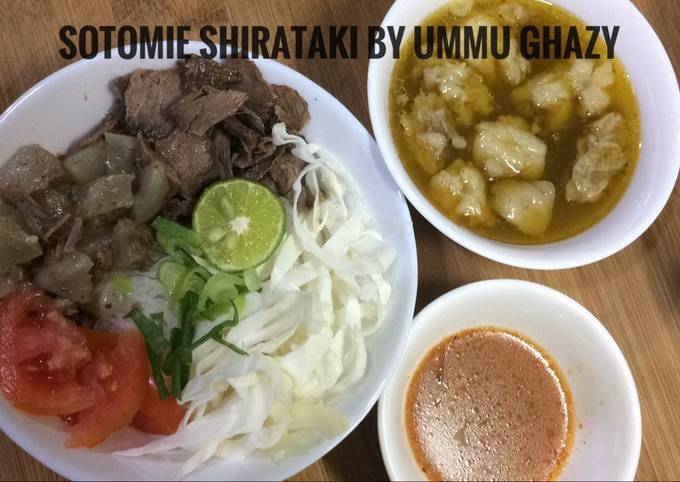 Ternyata begini lho! Resep termudah buat Sotomie Shirataki #ketopad_cp_anekasoto dijamin sempurna