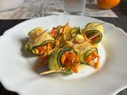 Una foto de sofrito de calabacin
