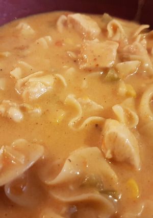 A picture of Chicken soup.