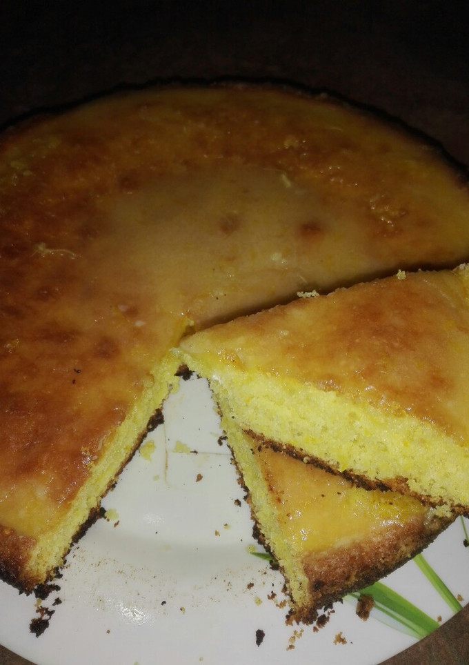 Una foto de Budín de naranja esponjoso