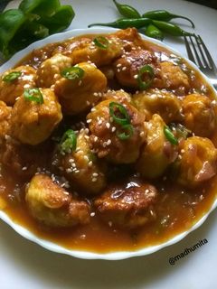 চিকেন মাঞ্চুরিয়ান(Chicken Manchurian Recipe in Bengali) রেসিপির প্রধান ছবি
