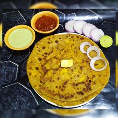 A picture of Paneer Paratha.