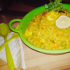 Whole Oats Upma A picture of Whole Oats Upma.