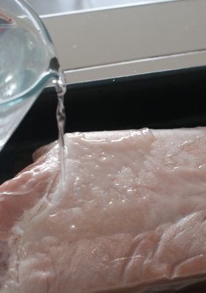 A picture of Brine Marinating Technique.