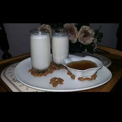 A picture of Badam Ka Sharbat.