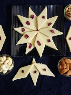காஜு கட்லி (kaju katli recipe in Tamil) செய்முறை முக்கிய புகைப்படம்