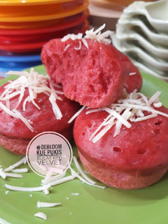 Foto resep 323. Kue Pukis Bulat Red Velvet
