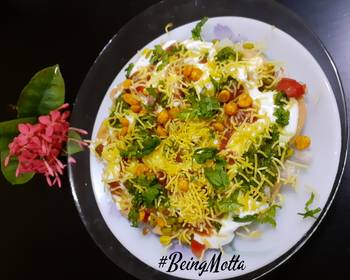 Fast Cooking Methods Sprouts Papdi Chaat Delicious Steady