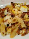 Pennette al Forno con Bolognese, Provola Dolce e Uova Sode