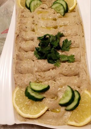 صورة لوصفة سلطة بابا غنوج