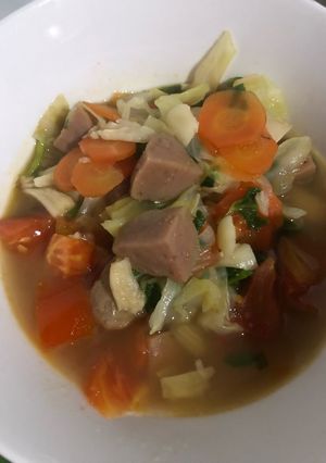 Foto resep Capcay Bakso Sapi 🐮