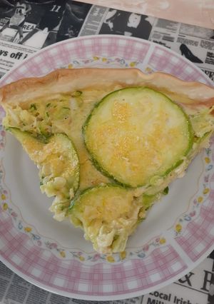 Una foto de Tarta de zapallitos