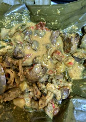 Foto resep Botok jeroan emak oby