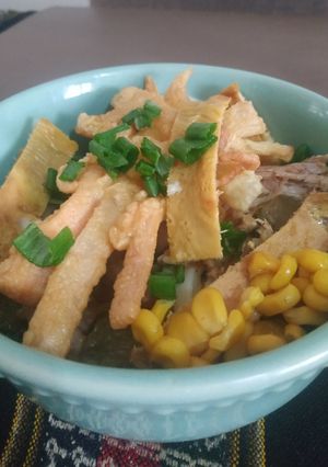 Una foto de Tempura udon🍜