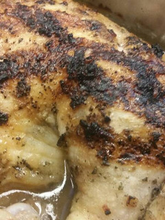 A picture of Rosemary Chicken w/ Lemon-Pepper Sauce.