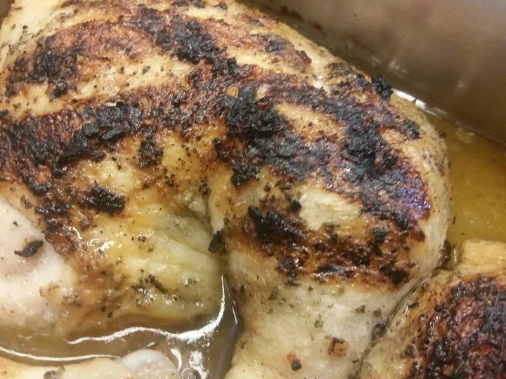 Simple Way Prepare Recipe Rosemary Chicken w/ Lemon-Pepper Sauce that is Delicious, So Delicious}