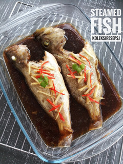 Foto resep Steamed fish (ikan tim)