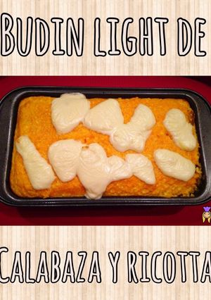 Una foto de Budín de calabaza y ricota light (diet) muy fácil