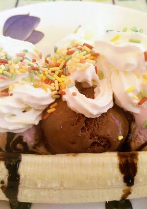 Una foto de Banana Split