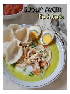 Foto resep Bubur Ayam Kuah Opor