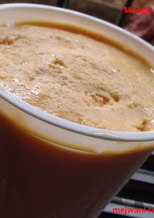 A picture of Mango Ice Cream.