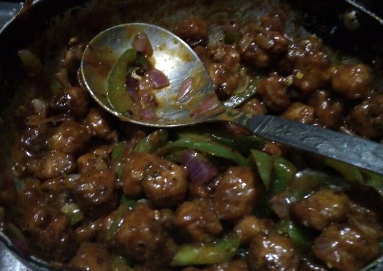 Soya Chilli Recipe By Neha Sharma Cookpad
