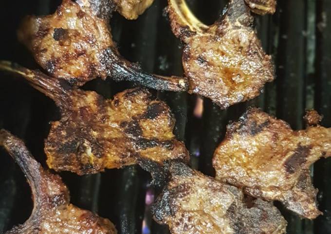 Lamb chops takeaway style