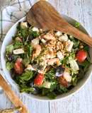 Salada de Camarão, Alface e Feta