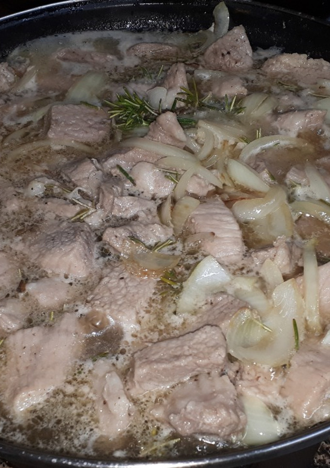 Una foto de Secreto ibérico con romero y miel