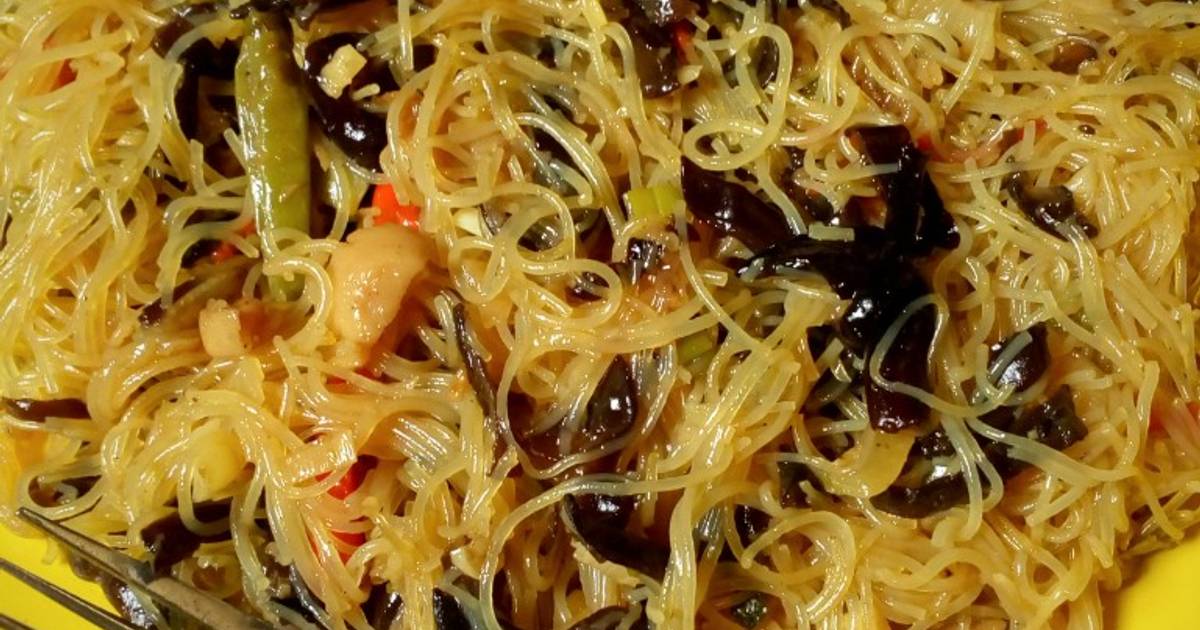 199 resep bihun goreng jamur kuping enak dan sederhana 