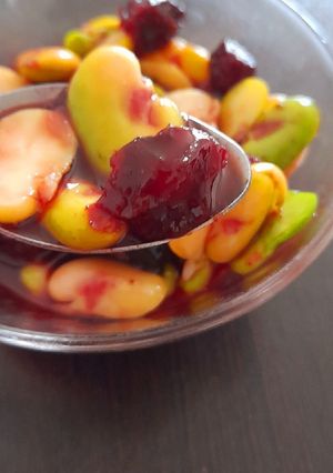 عکسی از دستور باقالی و ترشی