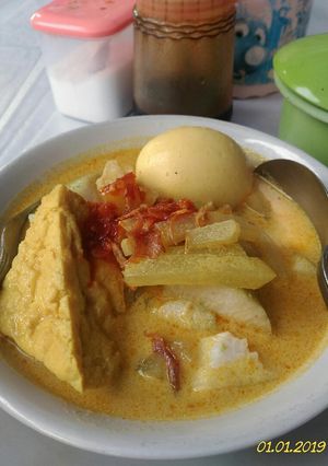 Foto resep Lontong sayur endolita..😄😊#masak di awal tahun baru#
