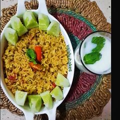 A picture of Bhog ki Khichdi.