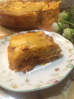 Foto resep Lasagna with bechamel sauce