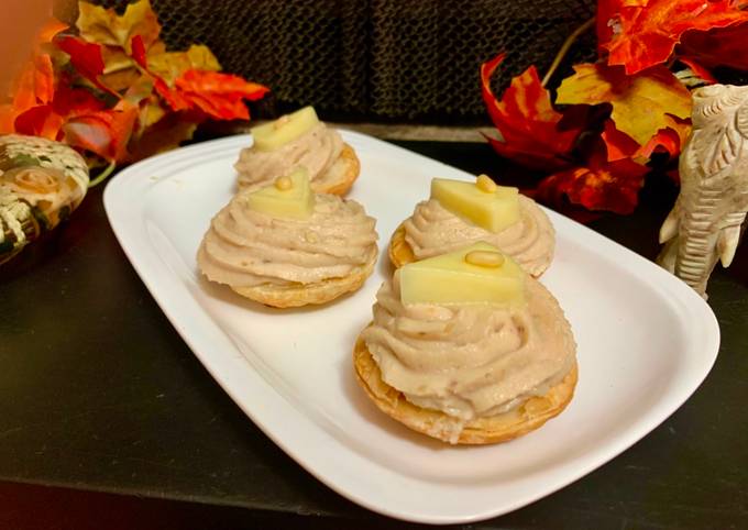 Ricetta di Ultimate Sfogliatine Crema di Castagne e Scamorza (di Ortensio Lepore)