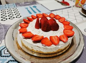 Foto principal de Torta fredda allo yogurt 🍓🍰